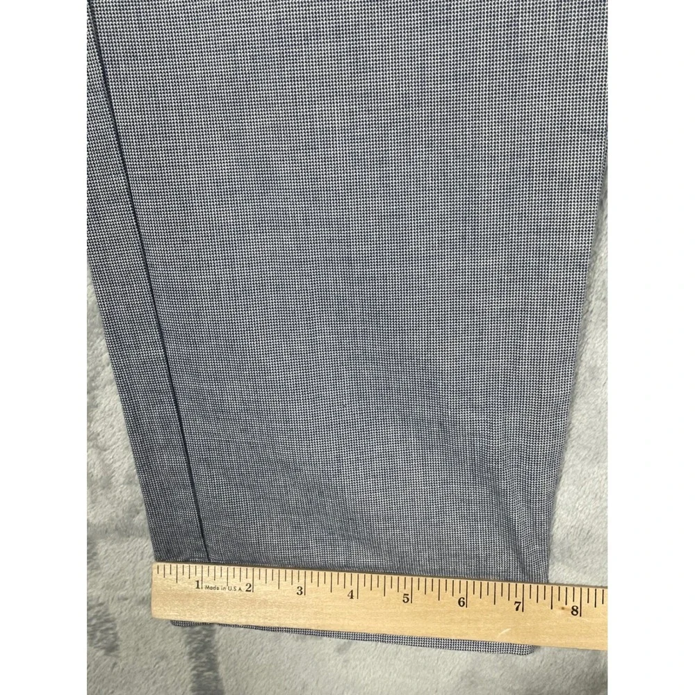 Banana Republic Slim Fit Chino Pants Light Blue Textured Cotton Blend 32x30 NEW
